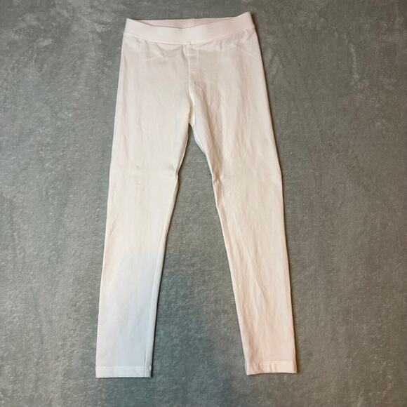 NWT Crewcuts White Cotton Leggings Girls Size 6 | Everyday Basics - Picture 1 of 3